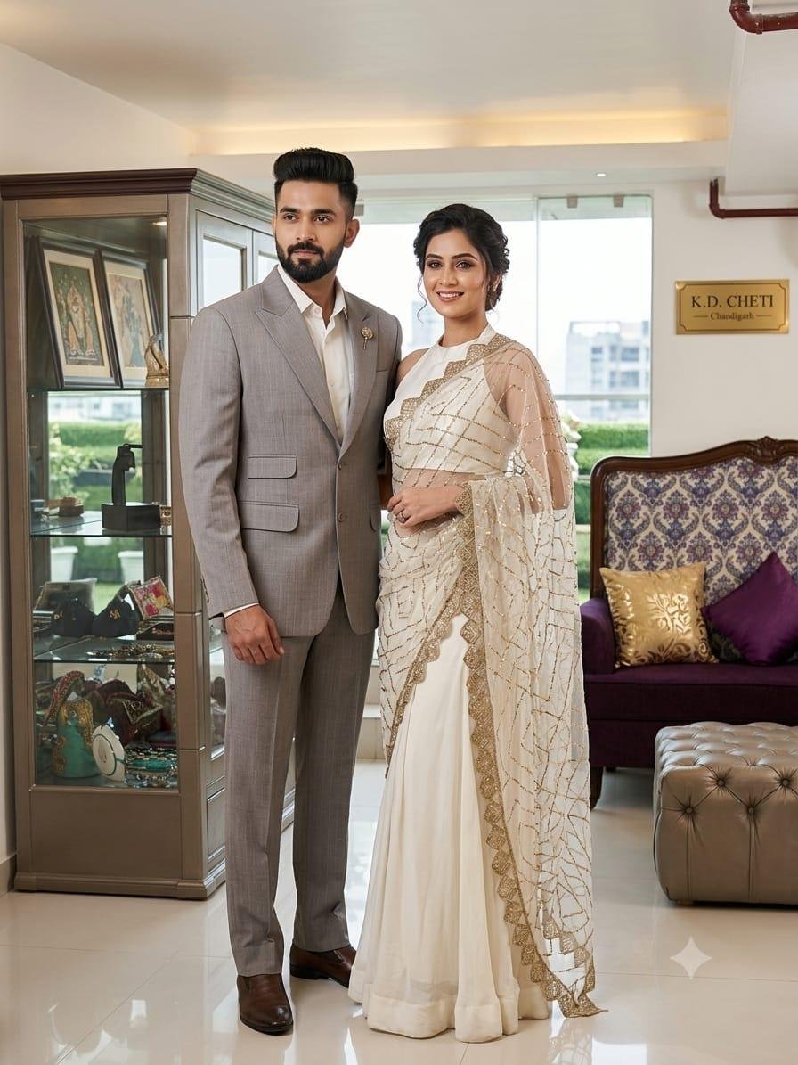 White Saree